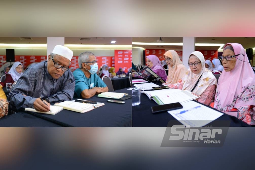 Antara peserta yang menghadiri My #QuranTime Plus bagi episod pertama di Auditorium Kumpulan Karangkraf pada Rabu. - Foto Sinar Harian MOHD HALIM ABDUL WAHID