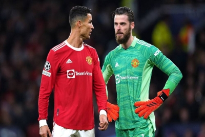 De Gea dan Ronaldo antara pemain yang memiliki pendapatan tinggi di Manchester United. - Foto Agensi
