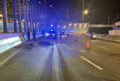 Mangsa disahkan maut di lokasi kejadian. - Foto PDRM