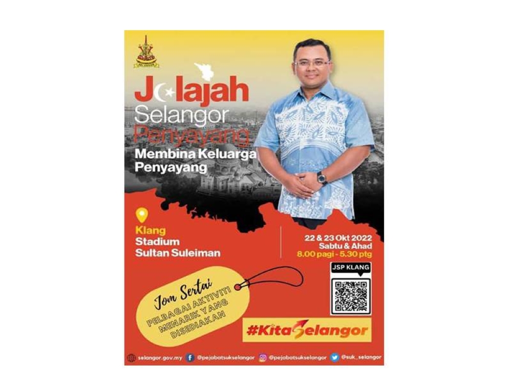 Poster Jelajah Selangor Penyayang