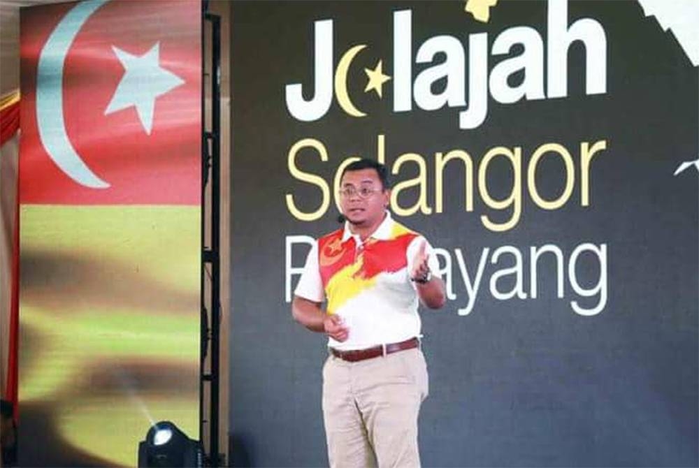 Amirudin ketika berucap pada program Jelajah Selangor Penyayang.