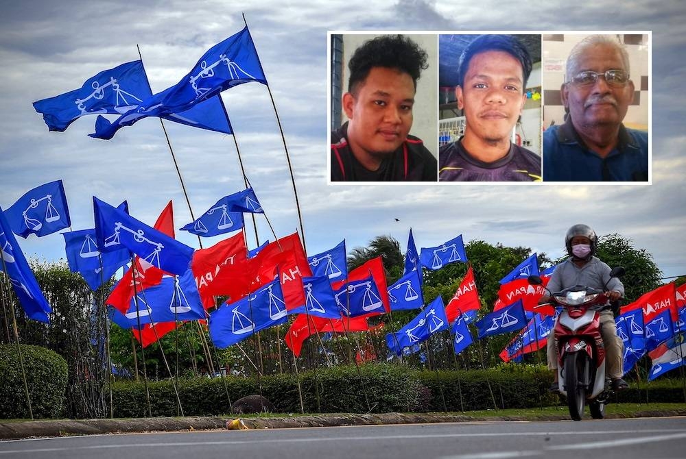 Kredibiliti dan kemampuan calon antara kriteria utama pilihan pengundi untuk PRU15 kali ini. (Gambar kecil: Mohd Ilham, Mohd Suzairi, R.Munisami)