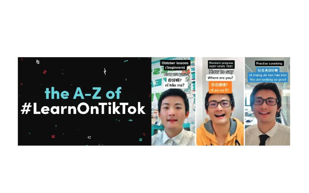 TikTok turut menjadi platform orang ramai belajar bahasa. Cara terbaik untuk memilih kandungan di TikTok adalah menggunakan tanda pagar seperti #LearnOnTikTok dan banyak lagi.
