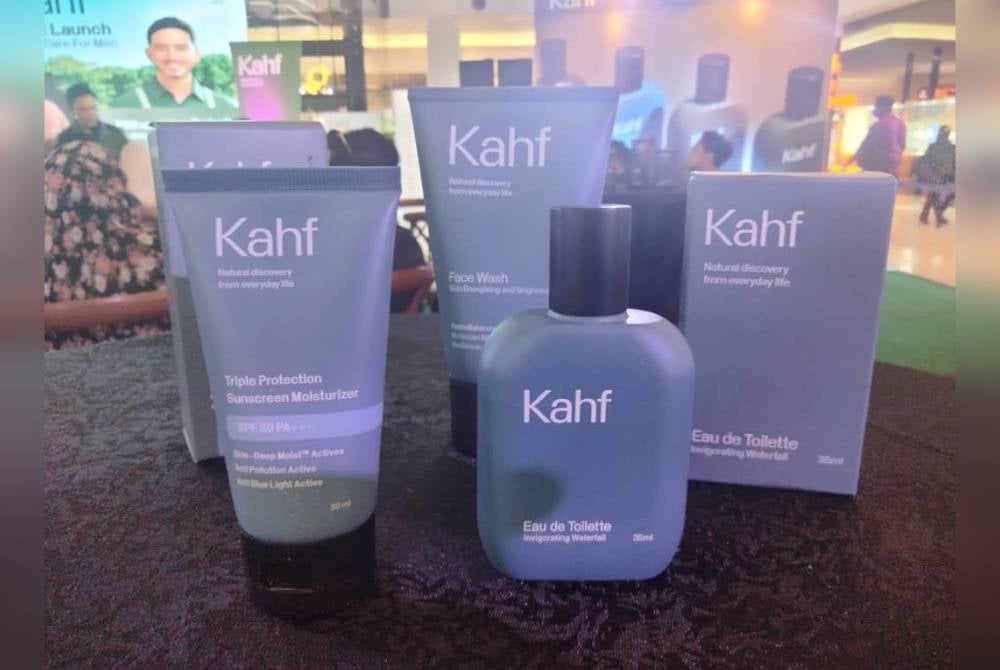 Rangkaian produk Kahf juga dilengkapi dengan teknologi HydroBalance TM.