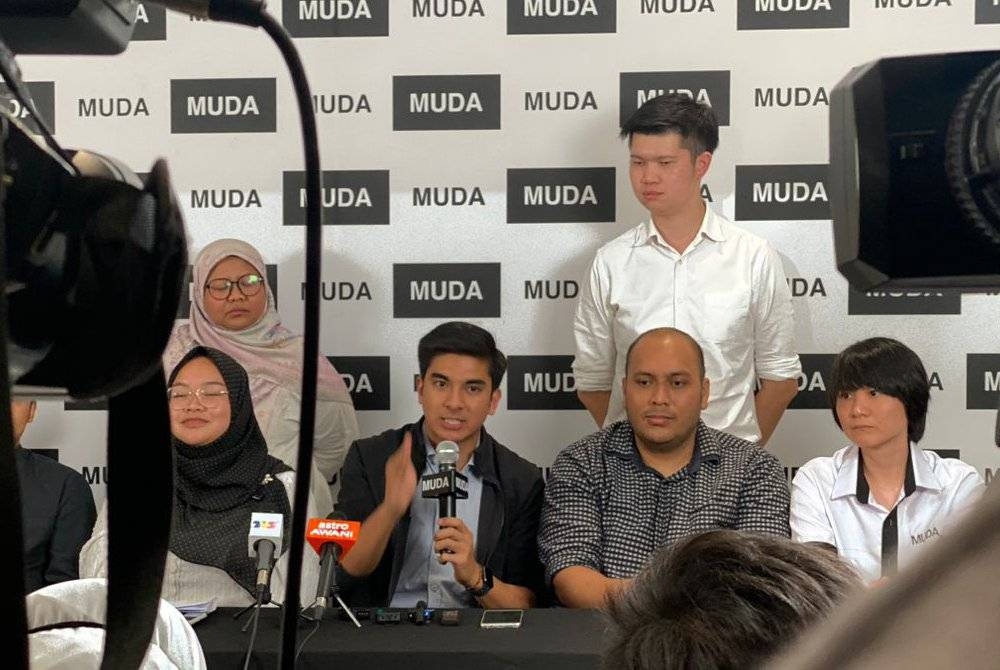 Sidang media pengumuman calon Muda pada Sabtu.