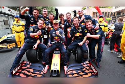 Red Bull didenda kerana melanggar peraturan kewangan F1 musim lalu. - Foto Agensi