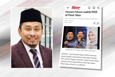 Ahmad Fadhli (Laporan Sinar Harian.)