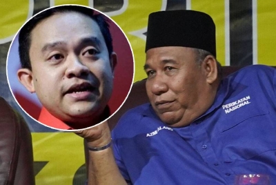 Azmi. Gambar kecil: Wan Saiful