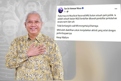 Annuar. Status Facebook Annuar pada Rabu