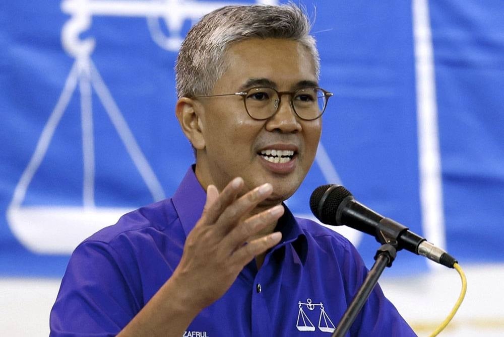 Tengku Datuk Seri Zafrul Tengku Abdul Aziz. - Foto Bernama