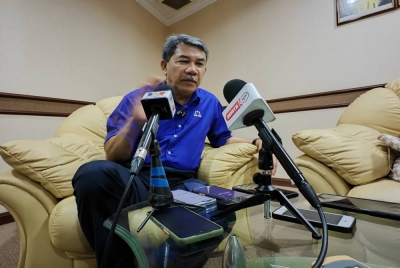 Mohamad pada sidang akhbar di Wisma UMNO Negeri Sembilan