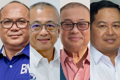 Dari kiri: Bashir, Rozman, Suhaili dan Dr Ramli