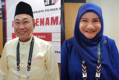 Gambar dari kiri: Awang, Suraya