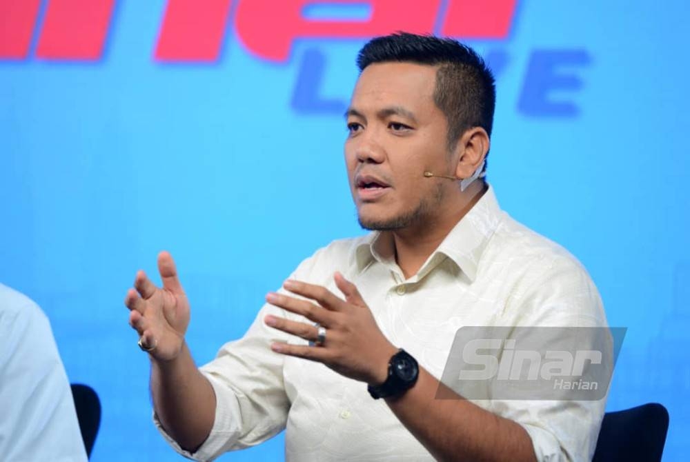 Afif ketika program Sinar Live bertajuk 'YB boleh go ke? pada Ahad.