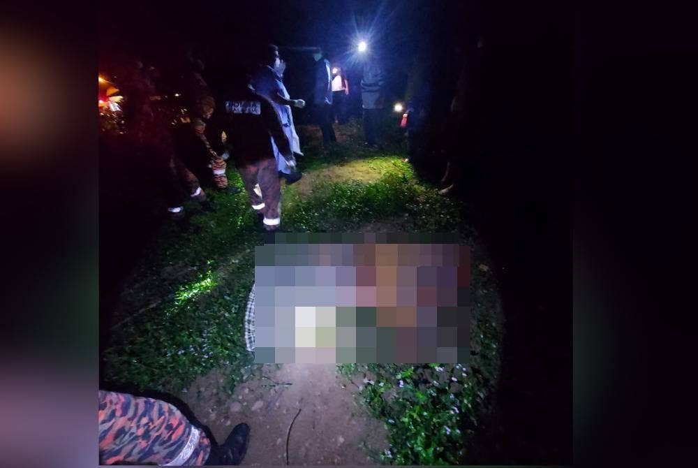 Mangsa yang parah diserang babi hutan meninggal dunia di lokasi kejadian.