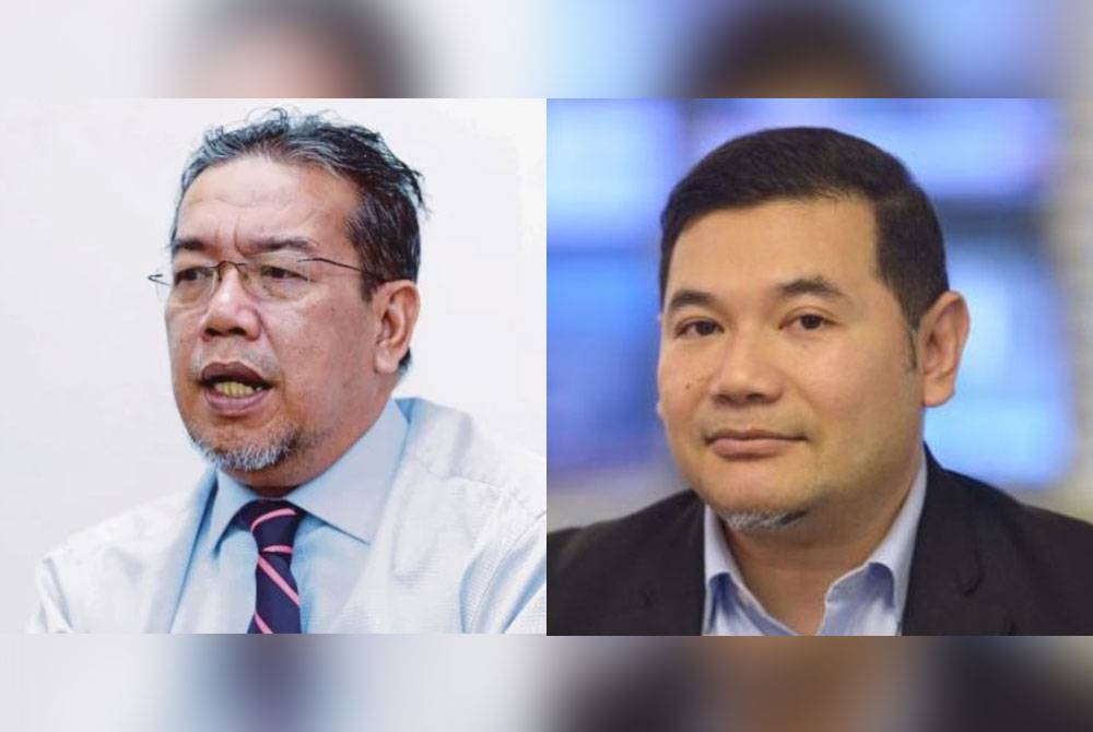 Gambar dari kiri: Abdul Latiff Ahmad, Rafizi Ramli