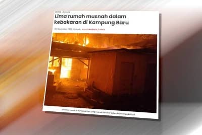 Laporan Sinar Harian.