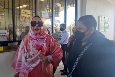 Vida ketika hadir ke Mahkamah Sesyen pada Selasa