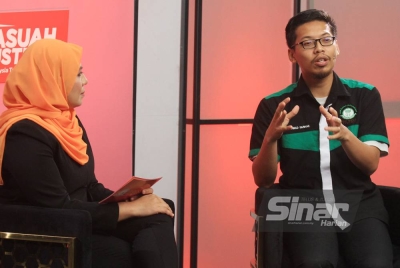 Ahmad Farhan menjadi tetamu rancangan Kompas Rasuah Busters Edisi Khas PRU15 yang dihoskan oleh Asmaliza pada Selasa