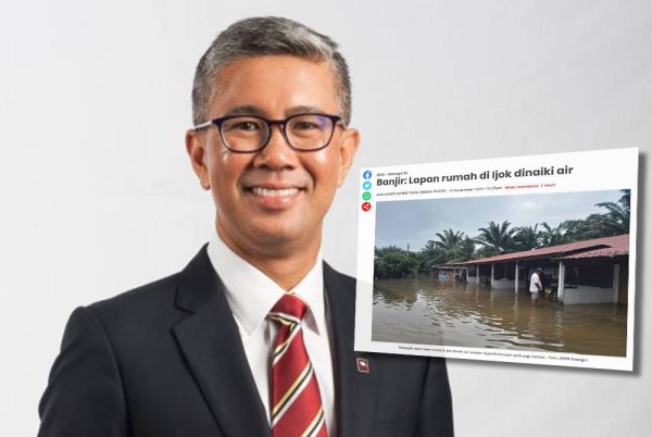 Tengku Zafrul dan laporan Sinar Harian pada Jumaat.