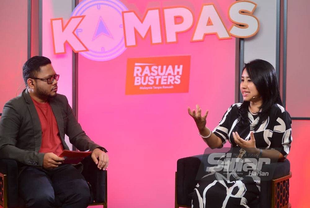 Liyana menjadi tetamu rancangan Kompas Rasuah Busters Edisi Khas PRU15 bertajuk 'Cakap Serupa Bikin' yang disiarkan secara langsung di semua platform digital Sinar Harian pada Jumaat.