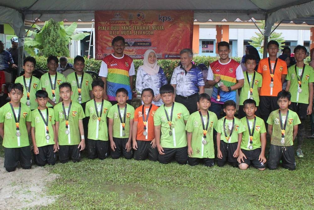 SK Sri Kelana, Kelana Jaya naib juara Piala Sumbangsih Piala Duli Yang Teramat Mulia Raja Muda Selangor B12 2022.