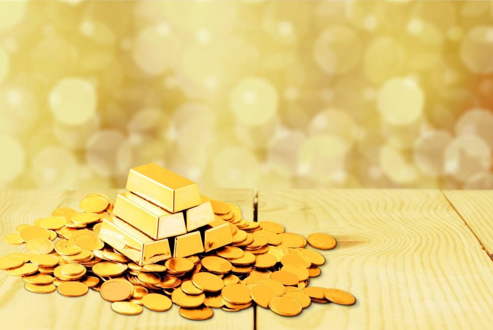 Kontrak niaga hadapan emas di Bursa Malaysia Derivatives ditutup lebih tinggi malam ini dengan dagangan satu lot, bernilai RM70,736. - Foto 123RF