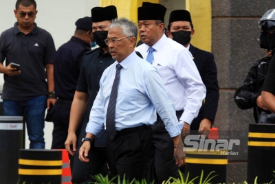 Yang di-Pertuan Agong, Al-Sultan Abdullah Ri'ayatuddin Al-Mustafa Billah Shah berkenan bertemu media di Pintu 2, Istana Negara.- Foto Sinar Harian/ROSLI TALIB