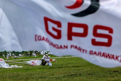Bendera Gabungan Parti Sarawak (GPS).