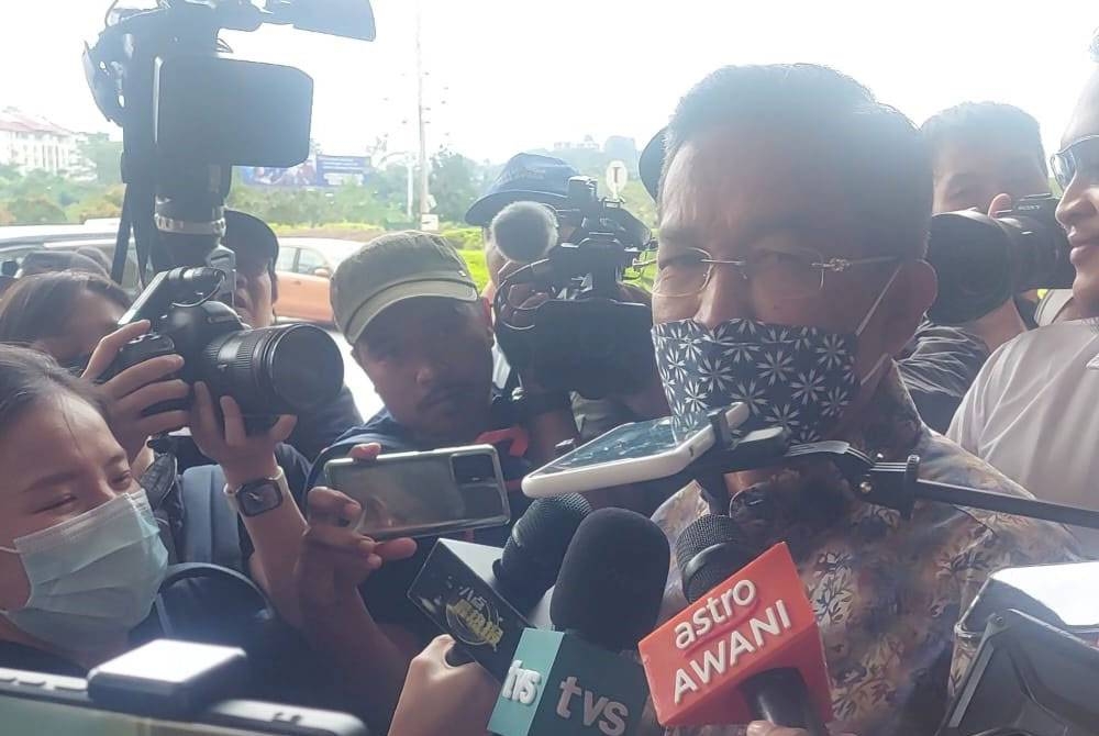Jalaluddin ketika ditemui media di lobi Menara Dato' Onn pada Selasa.