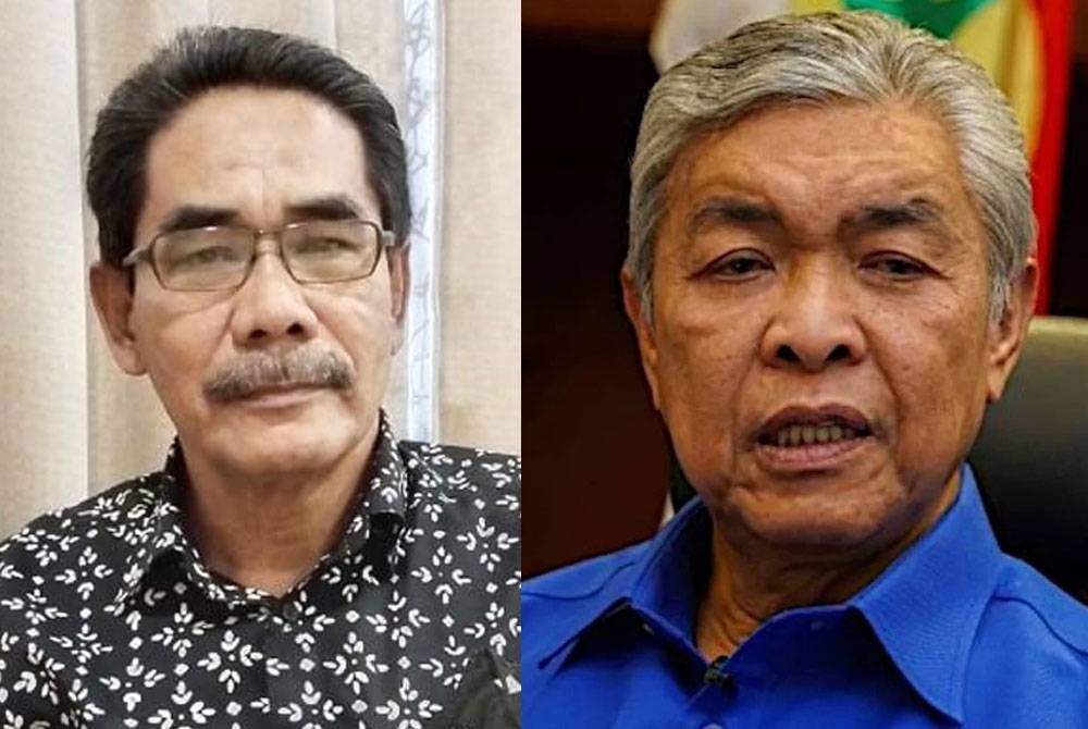 Gambar dari kiri: Yahya dan Ahmad Zahid