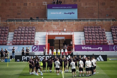 Skuad Jerman kini sedang giat berlatih sebagai persiapan menghadapi Jepun pada Rabu.