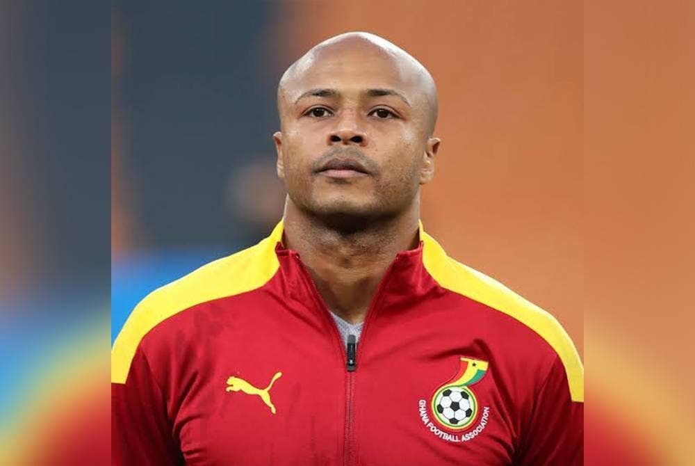 Andre Ayew: foto agensi
Nota: (foto epa tiada)