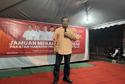 Mohamad ketika berucap pada majlis meraikan petugas PH pada PRU15 di Klang pada Sabtu.