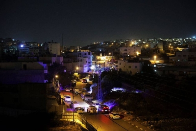 Operasi rutin rejim Zionis di pinggir Hebron, selatan Tebing Barat telah mengundang kemarahan penduduk Palestin. - Foto AFP