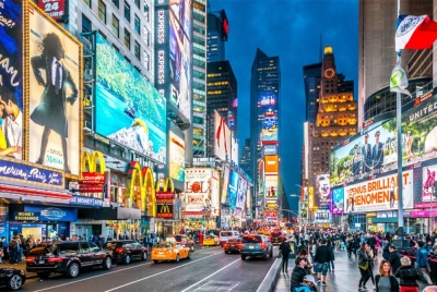 New York menggantikan Tel Aviv yang menduduki tangga ketiga pada tahun ini. - Foto Agensi