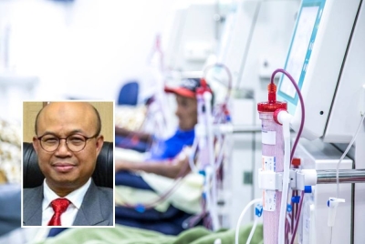 Peruntukan perubatan kira-kira RM3.3 bilion di negeri ini boleh dikurangkan jika orang ramai peka terhadap masalah kesihatan seperti penyakit kencing manis dan buah pinggang. - Foto 123RF (Gambar kecil: Dr Sha'ari)