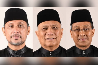 Gambar dari kiri: Syed Ibrahim, Mohd Soffi, Mohammad Fakhruddin