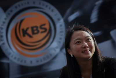 Hannah Yeoh bercakap kepada pemberita semasa sidang media beliau sebagai Menteri Belia dan Sukan di Menara Kementerian Belia dan Sukan (KBS) pada Selasa. - Foto Bernama