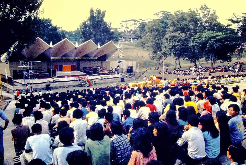 Panggung Anniversari di Taman Botani Perdana antara pentas seni yang menjadi gajah putih terbiar.