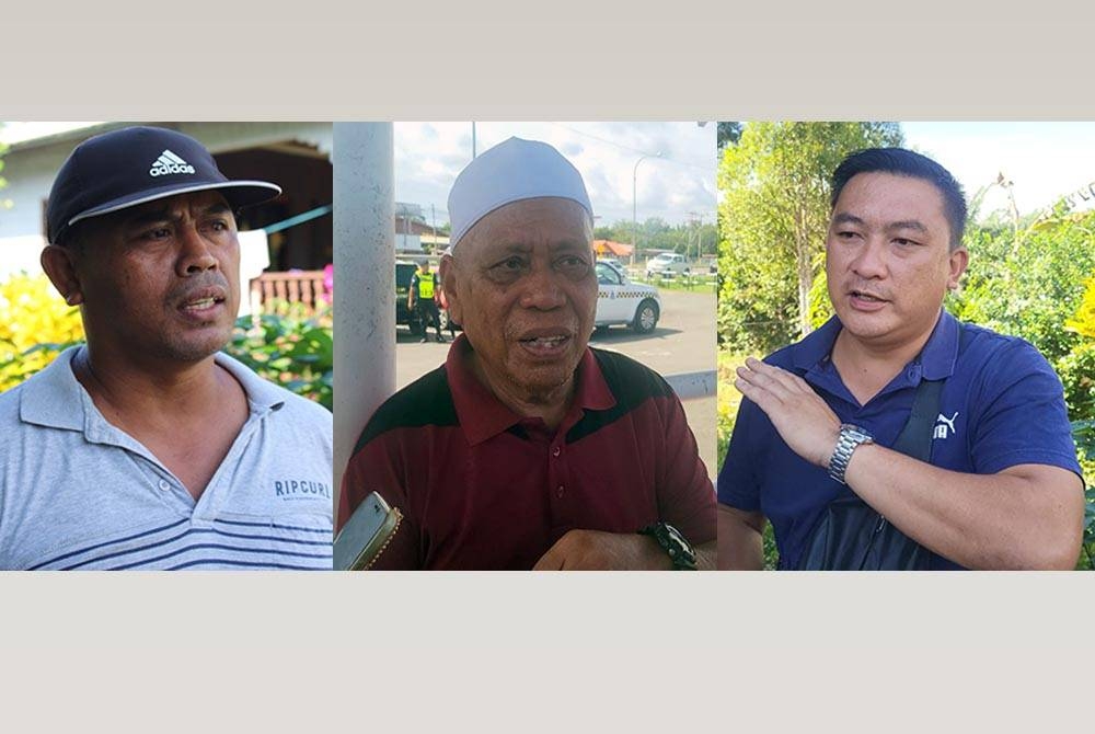 Dari kiri: Adnan, Barita dan Geofle.