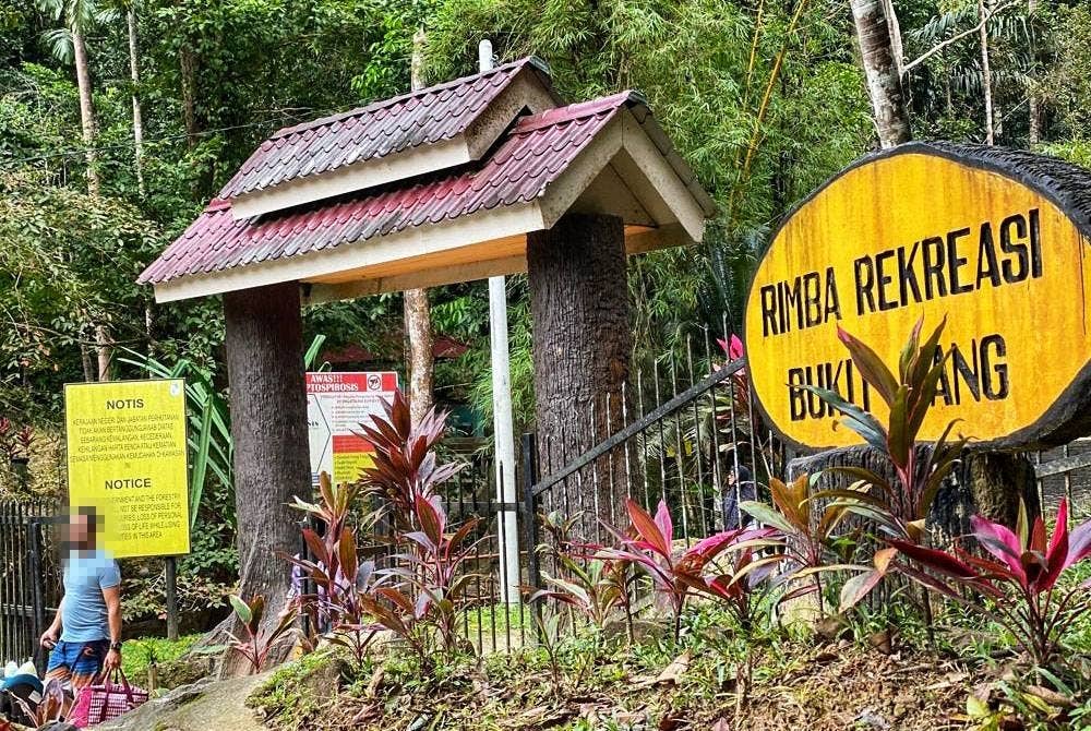 Taman Eko Rimba Bukit Wang antara lokasi yang ditutup oleh JPNK ketika musim tengkujuh.