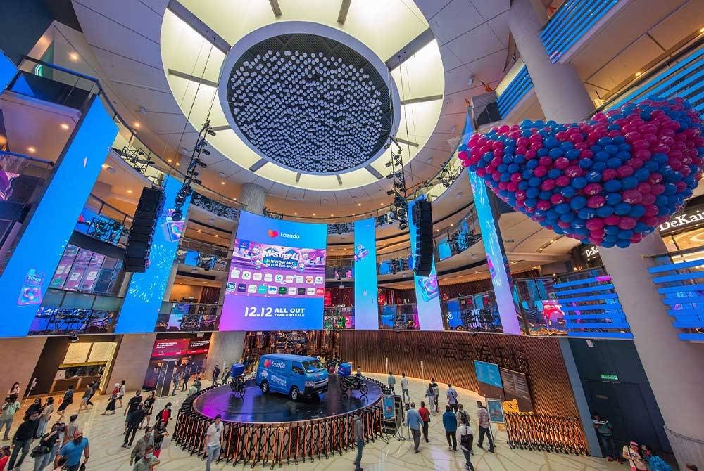 Pengaktifan di destinasi Resorts World Genting untuk mempromosikan Jualan Sepuas Hati 12.12 Lazada.