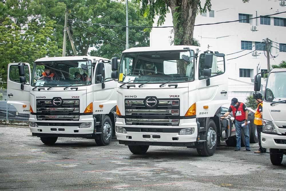 Antara kenderaan keluaran Hino