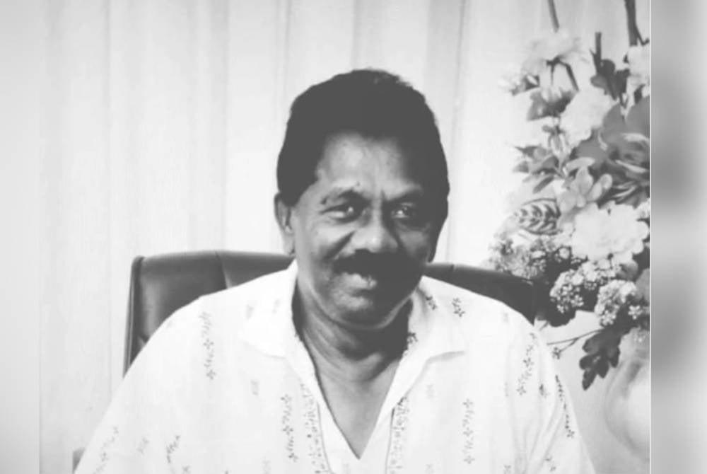 Sabapathy meninggal dunia pada usia 75 tahun jam 4.45 pagi Rabu. - Foto Facebook Majlis Olimpik Malaysia