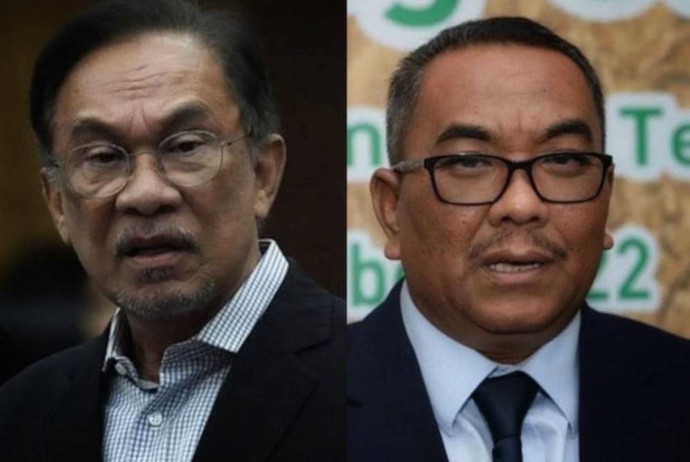 Muhammad Sanusi (kanan) sedia bertemu dengan Anwar di mahkamah.