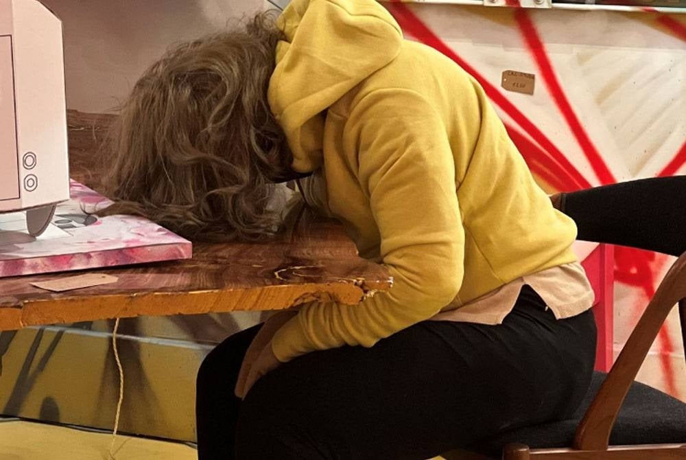 Ia adalah kali kedua pihak berkuasa menerima aduan individu yang bimbang tentang keadaan 'Kristina'.