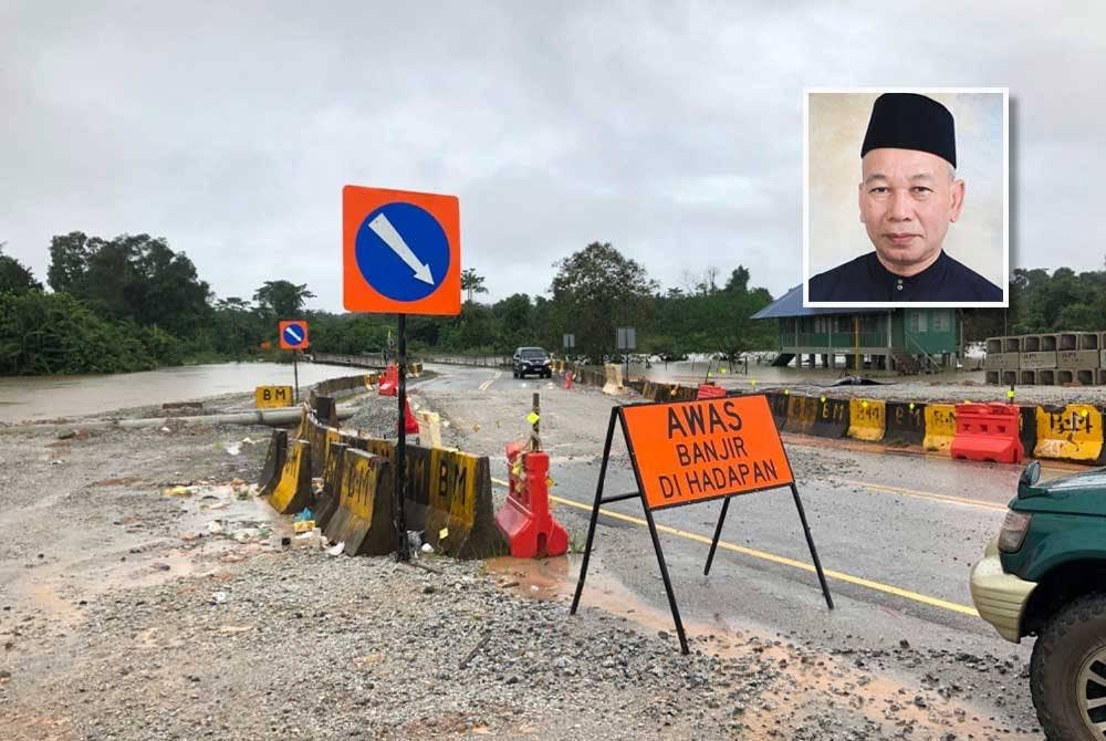 PLSB Sungai Golok Fasa 1 di Tersang yang pada peringkat akhir pembinaan. (Gambar kecil: Azami Mohd Nor)