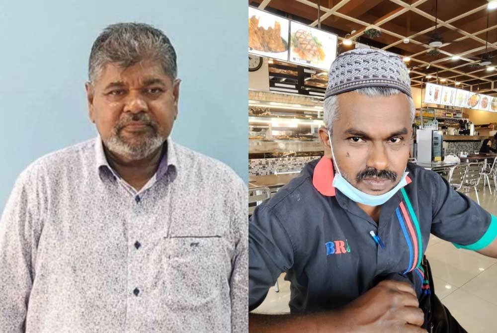 Gambar kiri: Hakimsa dan Sheikh Abdullah