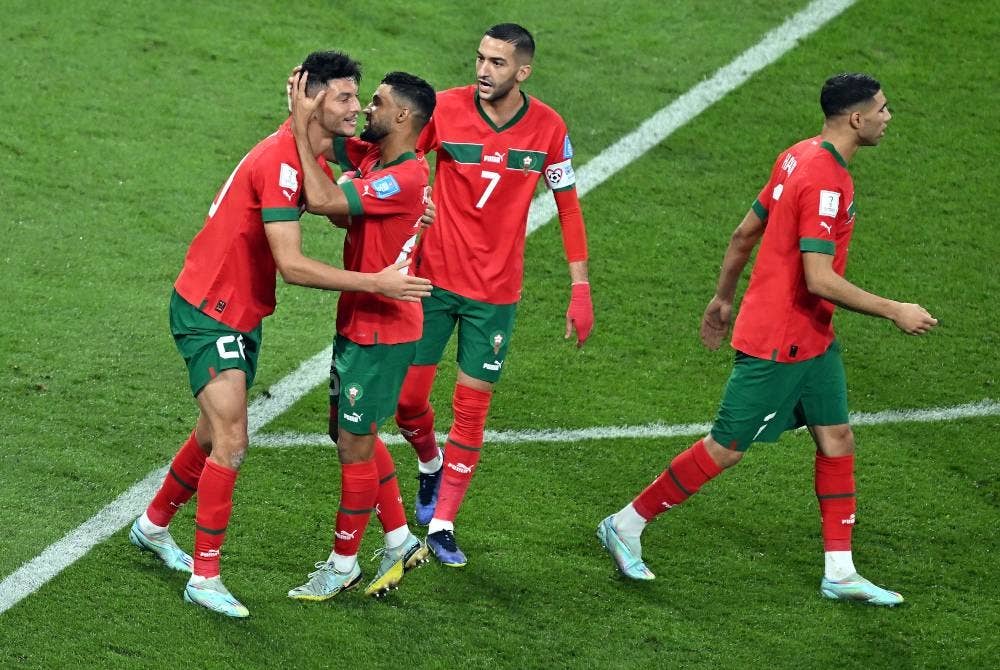 Maghribi menampilkan persembahan cemerlang sepanjang Piala Dunia Qatar 2022.